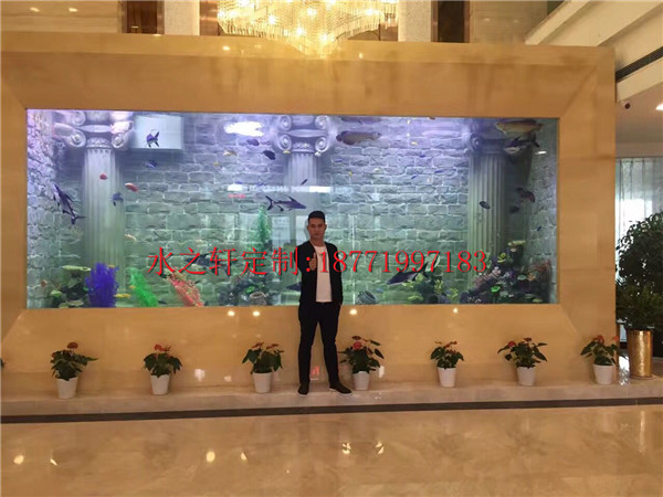 大理石魚缸